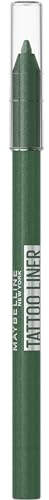 Maybelline New York Gel Eyeliner, Wasserfester und Langanhaltender Stift, Bis zu 36 Stunden Halt, Tattoo Liner Pencil, Farbton: 817 Vivid Green