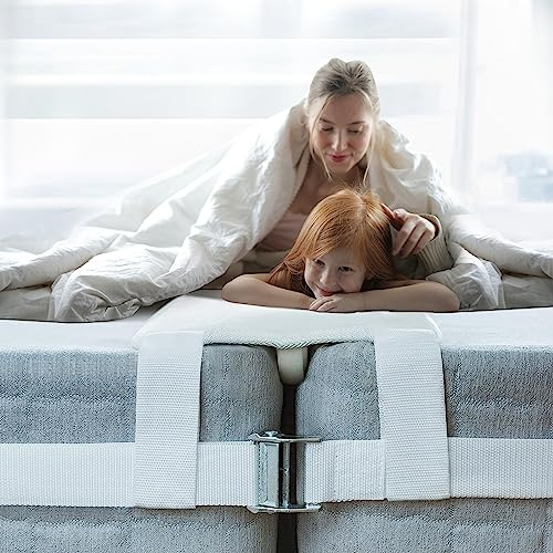 Johnear Pont d'amour pour matelas 200 x 25 cm – Remplisseur d'espace pour matelas de lit familial ou double – Connecteur de matelas réglable pour lit, pont de lit