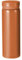Kleine Thermosflaschen Edelstahl - niedliche Wasserflasche, vakuumisolierte Flasche für heiße und kalte Getränke(BPA-freie, orangefarbene, 280ml)