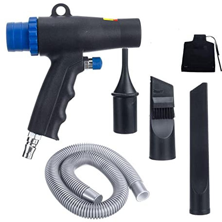 2 in 1 Doppelfunktion Air Duster Compressor Air Vakuum Blow Saug Guns Kit Pneumatisches Staubsauger-Werkzeug