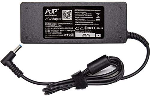 AJP 90W Laptop Charger for HP ALL-IN-ONE DESKTOP PC 27-CR0345IN, 27-CR0407IN, 24-CR0410IN, 27-CR0403IN, 27-CR0445IN PC Blue Tip Adapter Power Supply Adaptor Cord