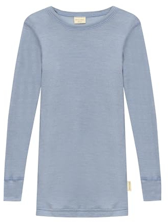 Dilling Kinder Langarmshirt aus Merinowolle/Seide