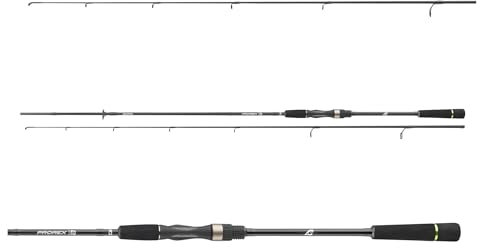 DAIWA Prorex S Solid Spin, 2,20m, 5-18g, 2 Teile, Extra Fast/Fast, Angelrute, Spinnrute, 11282-220
