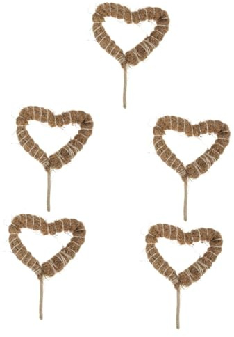 BESPORTBLE 5pcs Garden Support Diy Moss Trellis Climbing Frame Monstera Moss Pole Sturdy Plant Support Stake