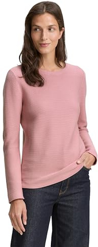 TOM TAILOR Damen 1016350 Pullover, 11055-Morning Pink, M