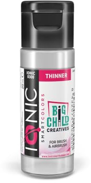 Ammo Diluyente 20 ml. | Producto Auxiliar Ionic | Mejora la fluidez de la Pintura sin Perder Intensidad ni adherencia, Multicolor, 20ml