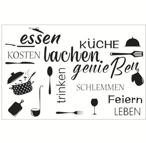 1 Set Di Adesivi Da Parete A Tema Da Cucina, Adesivi Da Parete Del Design Creativo, Decorazioni Divertenti Da Parete, Decorazioni Da Cucina.
