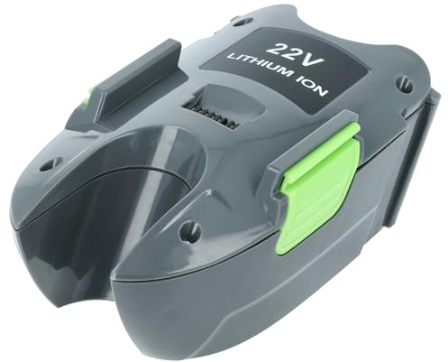 vhbw Battery compatible with Gtech Multi MK2, MK2 K9 Vacuum Cleaner Green Grey (2.5 Ah, 22 V, Li-Ion)