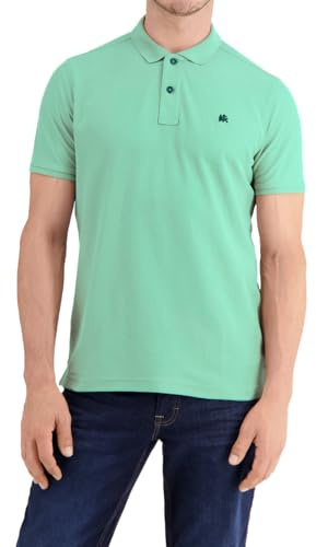 Klassisches Herren Poloshirt (DE/NL/SE/PL, Alphanumerisch, XXL, Regular, Regular, 621 - Mint Water)