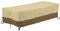 Classic Accessories Veranda Rechteckige Abdeckung für Gartenkamin/Tisch, Kiesel/Rinde/Erde (152 cm)