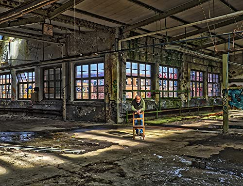 hansepuzzle 50974 - Lost Places Puzzle 1000 Teile - Hintergründe Puzzle mit hochwertiger Aufbewahrung: Kartonbox und wiederverschließbarem Beutel - Format 60 × 46 cm