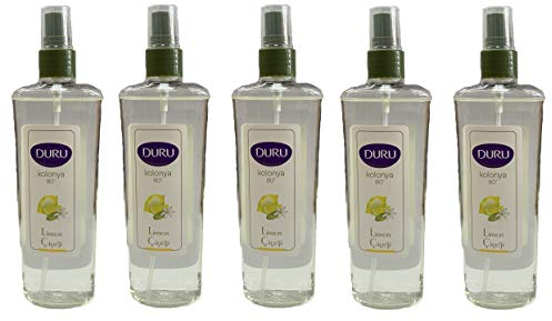 Duru Limon Eau de Cologne, Spray, Zitronenduft, 150 ML, 5 Stück