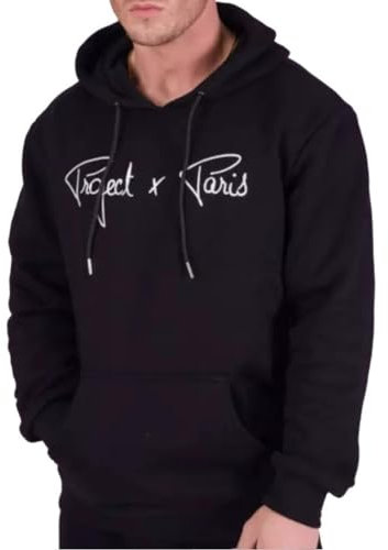 Project X Paris Hoodie Unisexe avec Broderie Logo Homme