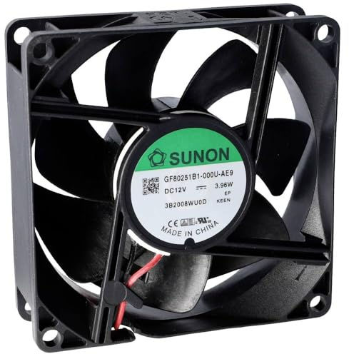 Sunon GE80252B1-000U-AE9 Axiallüfter 24 V/DC 101.91 m³/h (L x B x H) 25 x 80 x 80mm