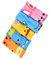 EXCEART 5 Pairs Kinder UV Schutz Arm Ärmeln Cartoon Gedruckt Kühlung Arm Strümpfe Seide Arm Abdeckung für Outdoor Sport Wandern Laufen Radfahren Gemischt Muster