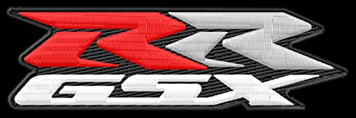 Masterpatch Aufnäher für Fans Suz RR GSX Patch für Suzuki RRGSX Bikers GSXRR 750 Motorrad parche Bordado brodé Patch écusson Toppa ricamata