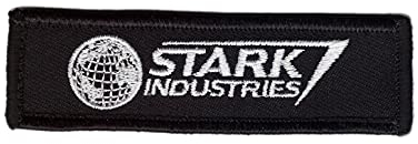 Titan One Europe - Stark Industries Emblem Klettband Taktisch Aufnäher 2,5 x 9 cm