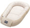 Bellochi Babynest für Neugeborene | Babyliegennest | 100% Baumwolle | 90x60x12cm - mit Schutzkanten | 0-9M | Lux