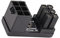 Zunate 6-Pin-Buchse auf 6-Pin-Stecker, U-Turn-Grafikkartenadapter, 180 Grad Abgewinkelter Steckeradapter, Fest Verschweißt für Desktop-Grafikkarten-GPU(PH36B)