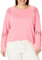 Tommy Hilfiger W1LH0250-Z9n-1X Maglione, Rosa Inglese, 1X Donna