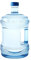 predolo Porte-Bouteille d'eau Seau Stockage d'eau cruches Distributeur d'eau Bouteille pour extérieur, 5L Bleu