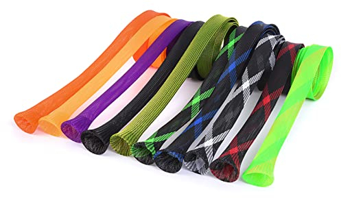ERYUE Angelrutenhülle-10 Paket 170 cm Angelrute Abdeckung Rod Hülse Rod Socke Pole Handschuh Protector Werkzeuge