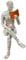 HXTNool Lesende Frau Skulptur Deko,Modern Harz Abstrakte Lesefigur Skulpturen,Bücherregal Dekorornament,Dekobücher, Figur Deko für Büro,Studie,Bücherregal,Regal,Desktop (C)