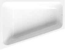 BetteSpace L Eck-Badewanne, 170x130cm, 1132, 1 Rückenschräge, weiss, Einbau links, 1132-000AS, Farbe: Weiß glänzend