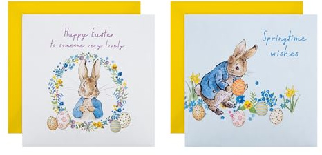 Hallmark Charity påskkort - paket med 10 Peter Rabbit Designs