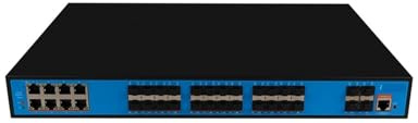 ALOUTSNOC Switch Poe gestito Gigabit L2+ Porta RJ45 Base-T 24 * 10/100/1000M con Slot in Fibra Ottica 4 * 1G/2.5G/10G SFP+ Supporta QOS/DHCP/VLAN (Color : EW-S3936GM-AP)