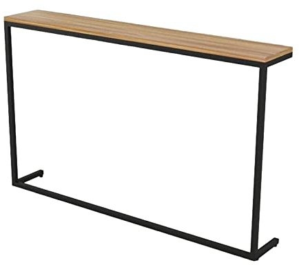 Mesa Consola Estrecha, Mesa Consola Estrecha, mesas Consolas Altas, Mesa Auxiliar de Pared Delgada, Soporte de exhibición, Mesa de sofá, Mesa de Pasillo Estrecha para decoración de dormito