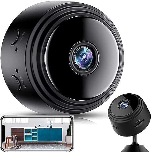 WiFi Camera 1080P HD Nanny Camera with Night Vision Motion Detection, Hidden Spy Cameras Home Security Nanny Cam Perfect Video Bady Camera for Indoor and Outdoor
