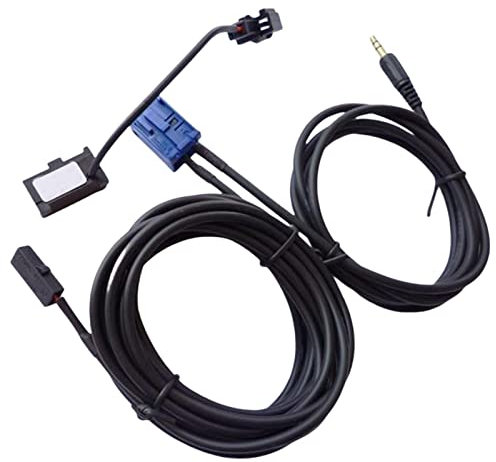 Câble AUX de Voiture de 3,5 mm avec Faisceau d'entrée Audio Micro for Peugeot 207 307