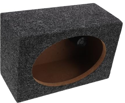SHINEOFI Cassa per Subwoofer Auto Vuota per Impianto Audio Veicolare Design Robusto e Compatibile con Diversi Modelli di Altoparlanti per Personalizzazioni