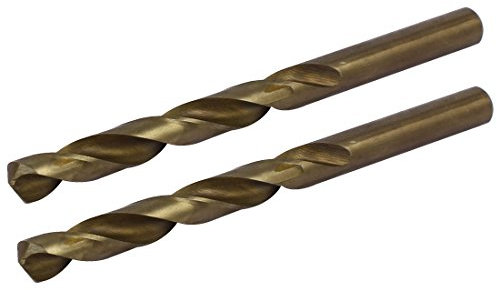 Sourcingmap 10.5mm Dia HSS Cobalt Straight Shank Metric Twist Drill Bit Drilling Tool 2pcs