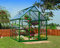 Palram HYBRID 6X6 Bundle Grün Gewächshaus, 186x185x208 cm