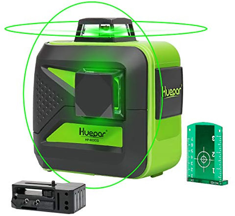 Huepar 602CG Laser Level (British Standard Plug)