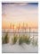 Lichtblick Klemmfix Tageslicht-Rollo mit Motiv, ohne Bohren, Blickdicht, Seitenzugrollo, Made in Germany, Nordseestrand - Rot Weiß 70 x 150 cm (B x L)