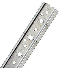 MOBILA R01432 Barra per Applicazione pensili, 200 cm, Metallo zincato, Grigio