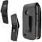 caseroxx Bolsa de Cuero con Clip para el cinturón para Emporia TOUCHsmart V188, Funda Carcasa de Cuero Real en Negro