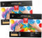 Arteza Finger Paint Paper Pad, Pack of 2, 30.5 x 40.6 cm, 50 Sheets (80gsm), 25 Sheets Each, Satin Painting Paper for Children, Glue-Bound, for Finger Painting and Mixed Media