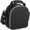 Tradineur - Bolsa térmica para alimentos con 2 compartimentos, 2 recipientes y 2 servilletas de tela, fiambrera - 23 x 22 x 13,5 cm.