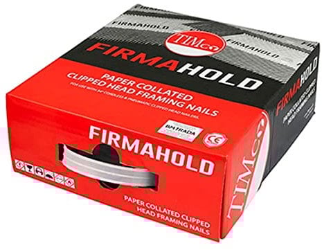 Firmahold Framing Nails to fit Paslode IM350 Nailer 2.8mm x 50,63, 75 & 90mm Clipped Trade - Nails only (3.1 x 90mm (2200 Nails))