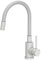 VBChome Inox Spültischarmatur Weiss Flexibel 360°drehbar Edelstahl Küche Wasserhahn Küchenarmatur Einhebel Spültischbatterie Spüle Mischbatterie Kalt-warm Farbe: Weiß