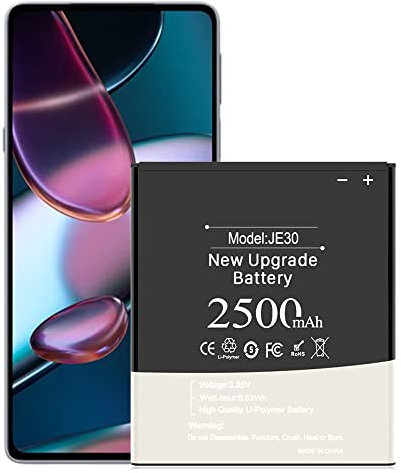 【Upgraded】2500mAh Battery for Motorola JE30, BOANV Ultra High Capacity Replacement Battery for Motorola Moto E5 Play