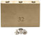 TUOREN Fat Brass Tremolo-Block für Floyd Rose E-Gitarre (32 mm)