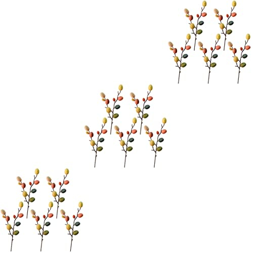 Beavorty 3 Stück 5 Ei Dekoration Ei Zum Selber Basteln Osterkranz Dekoration Künstliche Stiele Von Ostereiern Ei-blumenpflücker Ostern Selber Machen Osterstrauß Schaum Blütenform Forsythie