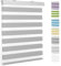Double Layer Roller Blind 90x340cm No drilling & Easy-Fix,easy to Fit Light Filtering Window Treatment with Adjustable chain mechanism, for Bedrooms,Living Room Light Gray
