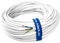 Hilark Polvinite cavo Bianco H05VV-F 3x1 mm2 cavo conduttore in rame, cavo di collegamento cavo (25 m, Bianco)