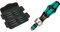 Wera 73675 Kraftform Micro Precision Screwdriver Set, 12 Pieces & 05051461001 1/4 x 142 816 RA Ratchet Screwdriver - Silver